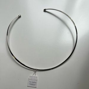 Lia Sophia choker sterling silver NEW